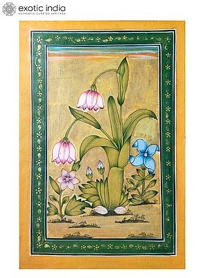 Beautiful Pichwai Lotus | Watercolor Color On Handmade Paper | By Gaurav Rajput