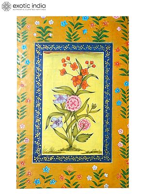 Beauty Of Flowers | Watercolor Color On Handmade Paper | By Gaurav Rajput