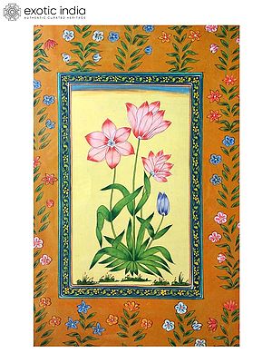 Buds Of Beautiful Flowers | Watercolor Color On Handmade Paper | By Gaurav Rajput