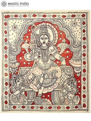 Shri Ram | Kalamkari Painting on Cotton