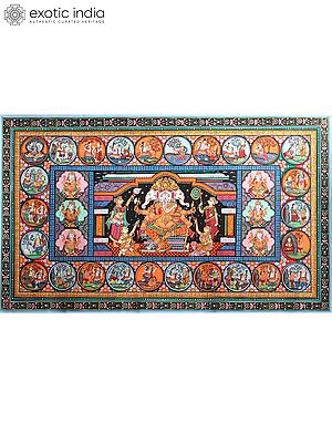 Lord Ganesha's Life Story | Patachitra Painting