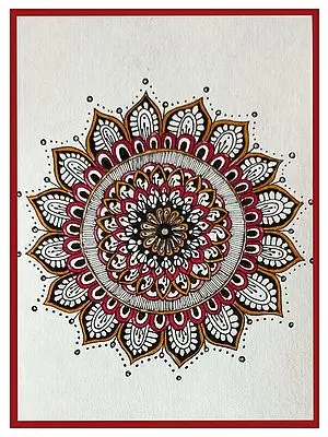 Beautiful Mandala Art by Deeksha Salame | Pigment Ink Pen on Paper