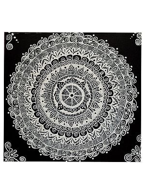 Manifestation Mandala Art by Deeksha Salame | Pigment Ink Pen on Paper