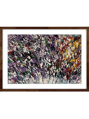 Abstract Art | Painting by Aakriti Jhanb | with Frame