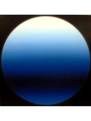 Outside Blue | Acrylic Painting by Ghanshyam Gupta