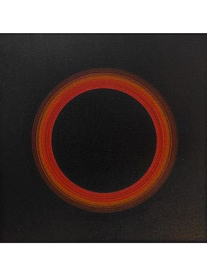 Black Hole | Acrylic Painting by Ghanshyam Gupta