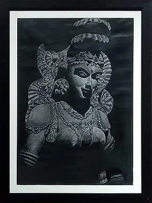 The Old Beauty Female Skatch | Pencil Sketches | Malhar Ambulgekar