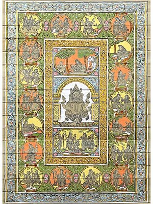 Ganesha's Story | Painting By Purna Chandra