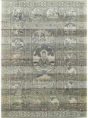 Buddha's  Life Story | Painting By Purna Chandra