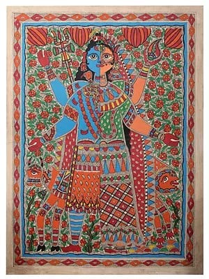Ardhnareshwar| Handmade Paper | By Ashutosh Jha