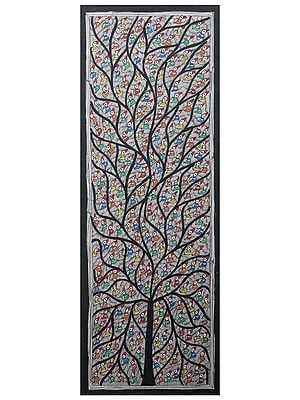 Long Tree Of Life | Handmade Paper | By Ashutosh Jha