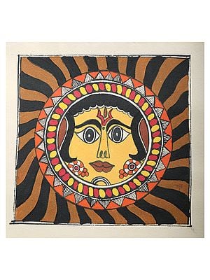 The Sun God | Handmade Paper | By Ashutosh Jha