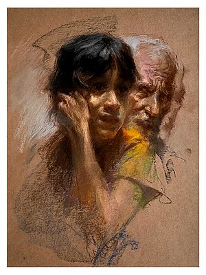Community | Soft Pastel On Paper | By Abhijeet Patole