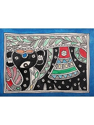 Graceful Elephant | Handmade Paper | By Ajay Kumar Jha