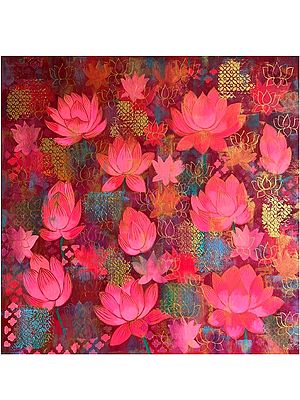 Divya Padma | Acrylic On Canvas | By Amita Dand