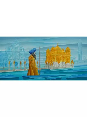 Worship | Acrylic On Canvas | By Nirakar Chowdhury