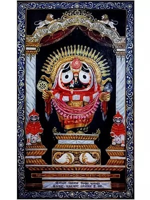 Lord Jagannath | Acrylic On Canvas | By Debasish Mazumder