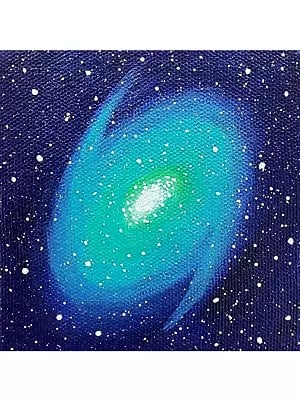 Galaxy | Acrylic on Stretched Canvas | Painting by Shraddha Shirsat