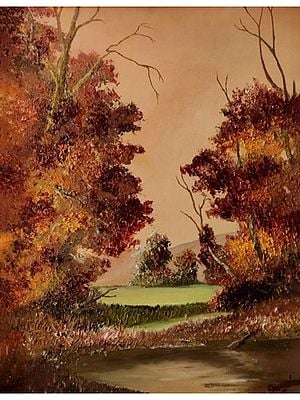 Autumn | Oil On Canvas | By Qureysh Basrai