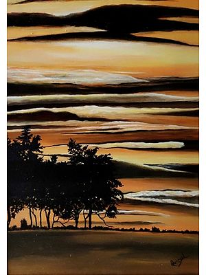 Evening Glory | Oil On Canvas | By Qureysh Basrai