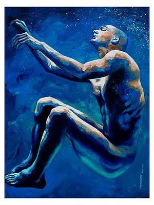 Underwater Series | Acrylic On Canvas | By Debrata Basu