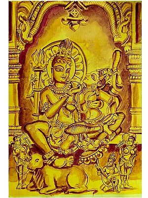 Uma Maheshwar With Devotees | Haldi And Sindur On Paper | By Siddhant Thapan