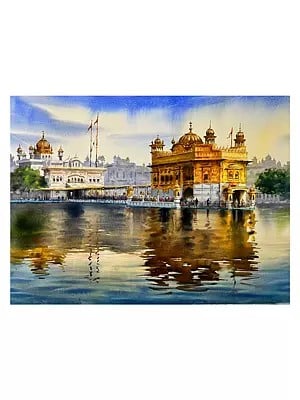 Golden Temple - Amritsar | Watercolor On Arches Paper | By Kulwinder Singh