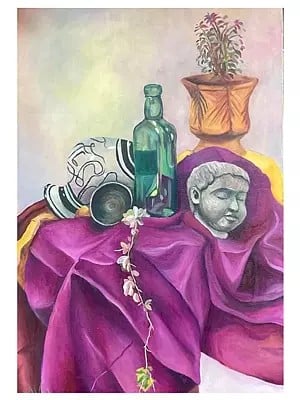 Beautiful Still Life | Oil On Canvas | By Anshika Agrawal
