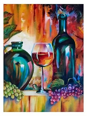 Attractive Still Life | Oil On Canvas | By Anshika Agrawal