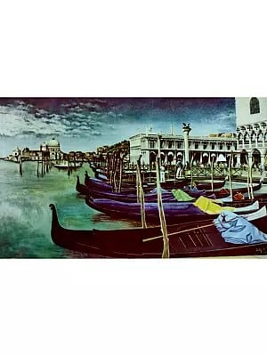 City Of Venice | Oil On Canvas | By Jolly Agarwal