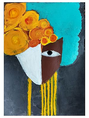A Silence | Acrylic On Paper | By Soham Das