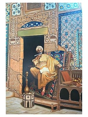 Arab Trader | Oil On Canvas | By Dinesh Kumar