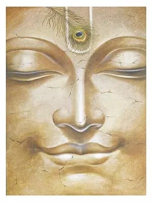 Smiling Buddha | Oil On Canvas | By Dinesh Kumar