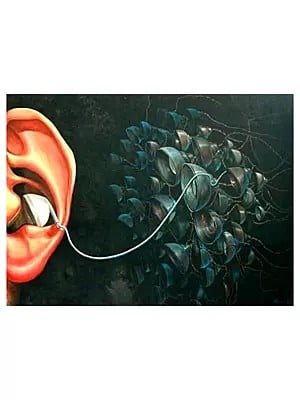 Noises Too Loud | Acrylic On Canvas | By Dipa Talukder