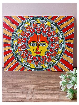 Creatures into Sun | Acrylic on Canvas | By Rina Patwa