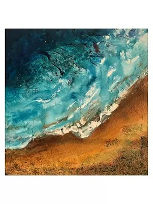 Edge Of Sea | Acrylic On Canvas | By Mohammad Yusuf