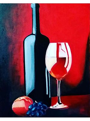 Still Life | Oil On Canvas | By Mousumi Chakaraborty
