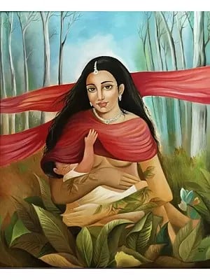 Mother Nature | Oil On Canvas | By Niva