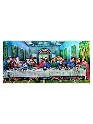 The Last Supper - Jesus | Acrylic On Canvas | By Geethu Suresh