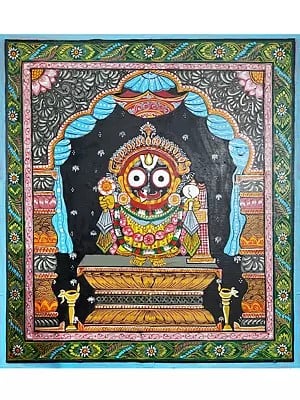 Jay Jagannath Ji | Art Silk On Paper | By Sonam Mishra