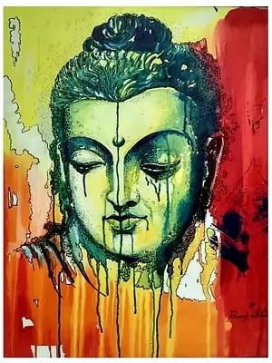The Color Of Asia | Acrylic On Canvas | By Ramesh Baliram Sawale