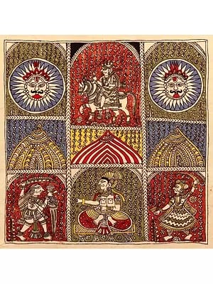 King And Suryadev - Mata Ni Pachedi | Madarpat Cotton | By Dilip Chitara