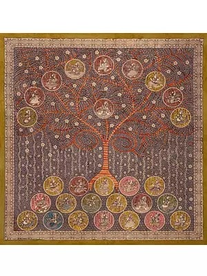 Vat Savitri Worship - Mata Ni Pachedi | Madarpat Cotton | By Dilip Chitara