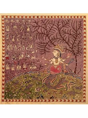 Vishnu Ji Village - Mata Ni Pachedi | Madarpat Cotton | By Dilip Chitara