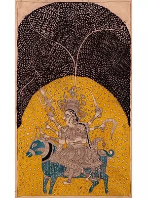 Tree Of Life Meldi Maa - Mata Ni Pachedi | Madarpat Cotton | By Dilip Chitara