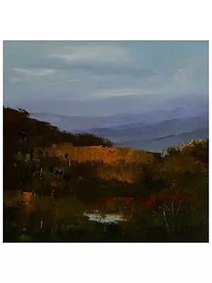 Beautiful Landscape  | Mix Media On Canvas | By Kshirsagar Sanjay Krishna