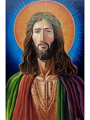 Jesus Christ | Oil On Canvas  | By Souvik Hazra