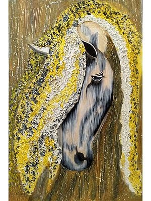 The Stunning Horse | Acrylic On Canvas | By Inderjeet