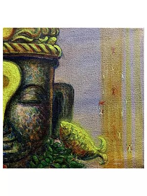 Shri Vitthal | Acrylic On Canvas | By Kishore Kawad