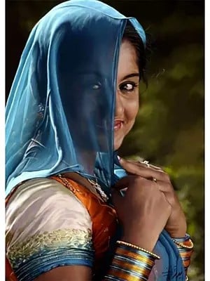 Rajasthani Lady | Oil On Canvas | By Jai Prakash Verma